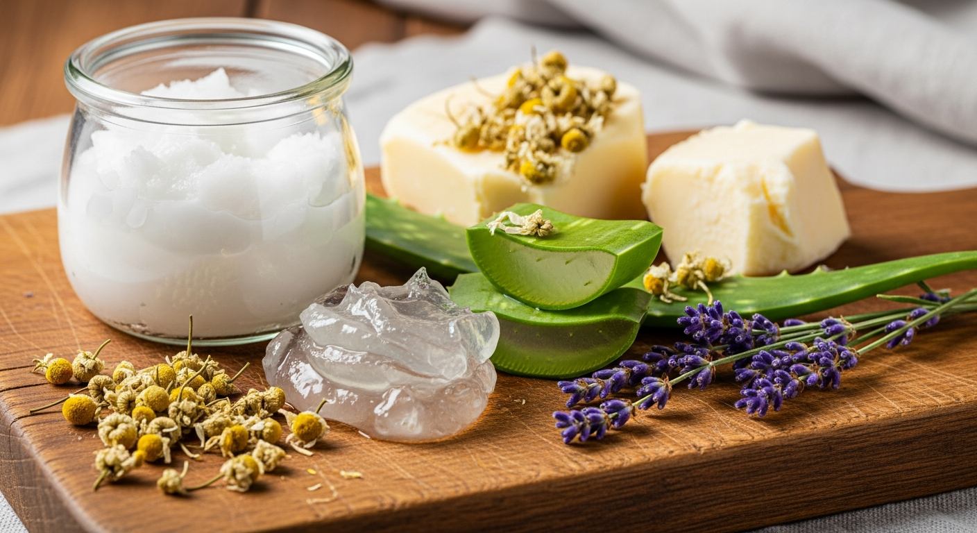 Natural botanical ingredients used in personal care products